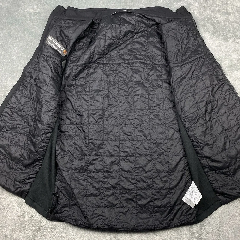 Arcteryx Atom SL Vest Mens Sz M Black Insulated Lightweight Pockets Company Logo